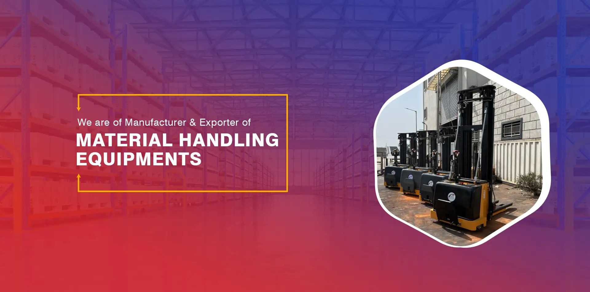 Material Handling Equipments Manufacturer